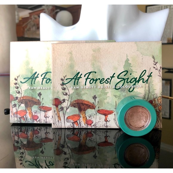 Colourpop x Raw Beauty Kristi At Forest Sight Eyeshadow Palette & Super Shock - Picture 7 of 11